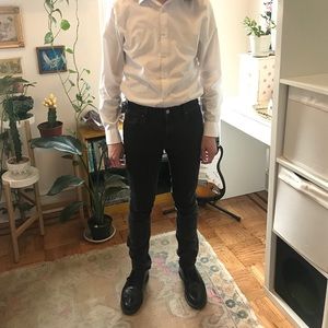 Kanye West Faded Black Jeans